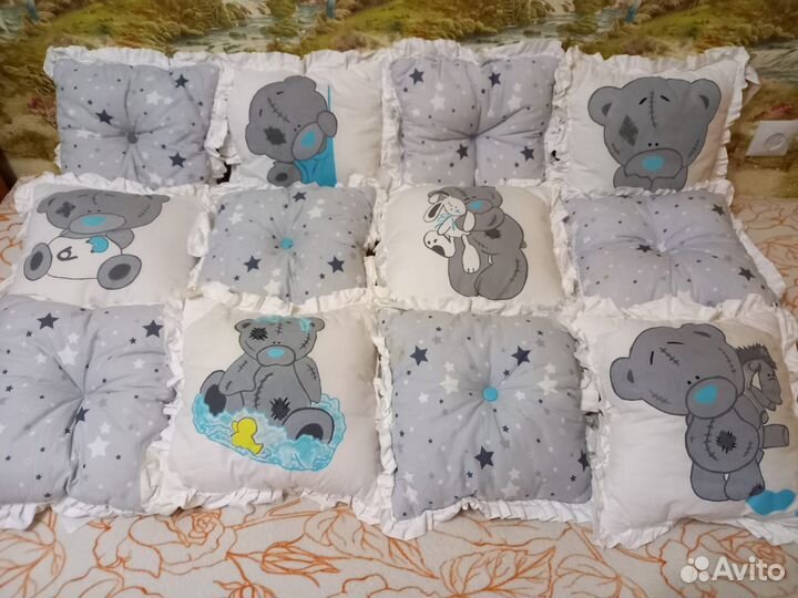 Бортики в детскую кроватку бу