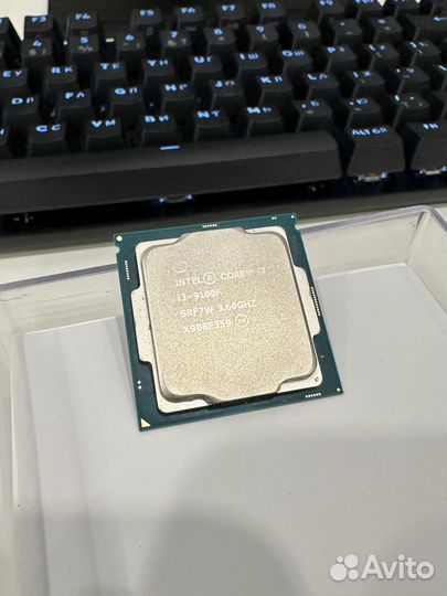 Процессор intel core i3 9100f