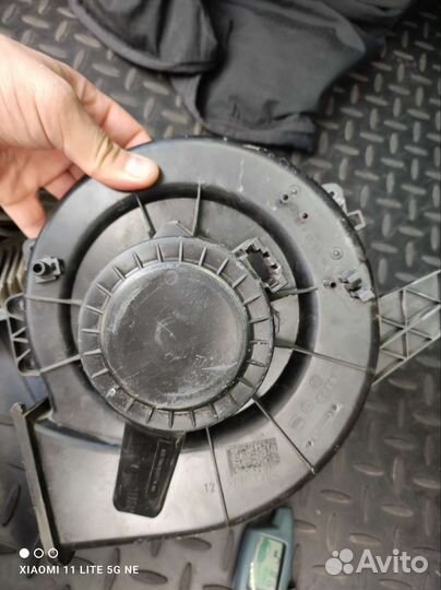 Вентилятор печки volkswagen polo