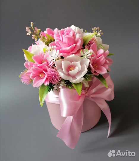 Букет из мыла ручной работы