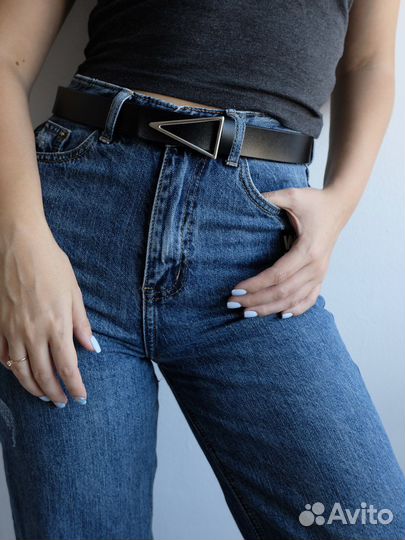 Ремень женский кожаный