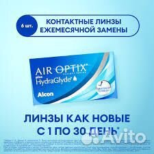 Контактные линзы Air Optix Plus Hydraglyde -2.25