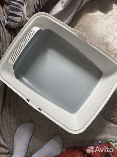 Кошачий лоток закрытый миска