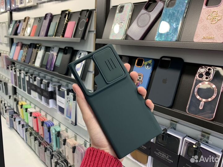 Силиконовый чехол Nillkin для Samsung S23 Ultra