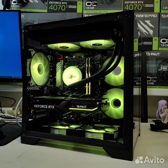 Мощный Игровой Пк i5-12400 RTX 4060 Ti