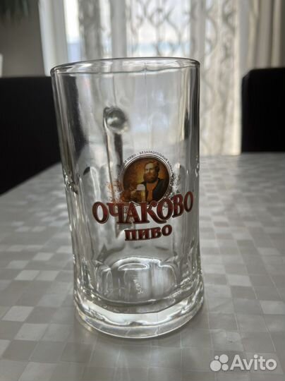 Бокалы, кружки для пива Очаково, пепельницы