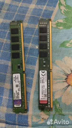 Kingston DDR3 2x4 gb
