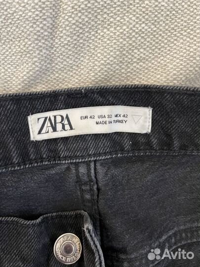 Джинсы zara мужские