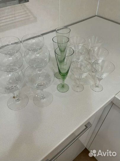 Бокалы bohemia и другие