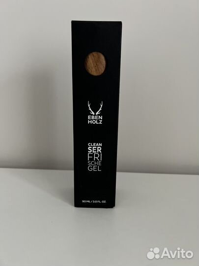 Очищающий мужской гель для лица Ebenholz Skincare