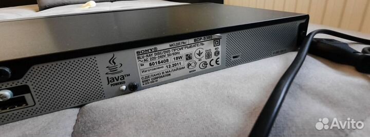 Blu ray плеер sony bdp s380