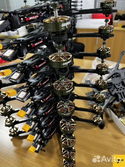 Дрон FPV Рiranha 7 и 10 дюйм