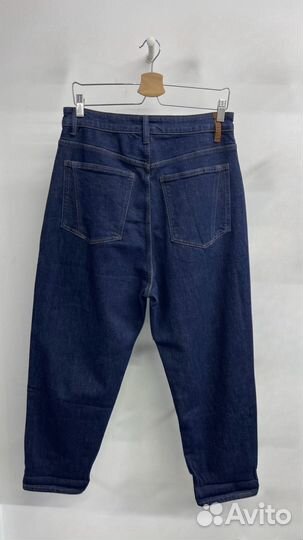 Джинсы широкие утепленные