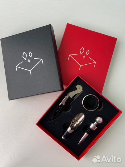 Набор сомелье/ штопор/ пробка/ каплеуловитель