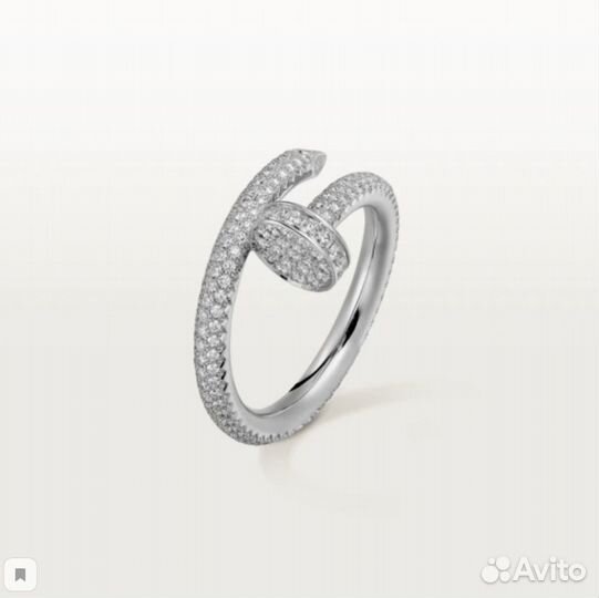 Кольцо Cartier Juste Un Clou Pavé Гвоздь