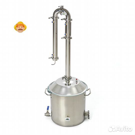 Самогонный аппарат Wein 4 PRO (вейн 4 про), 37 л