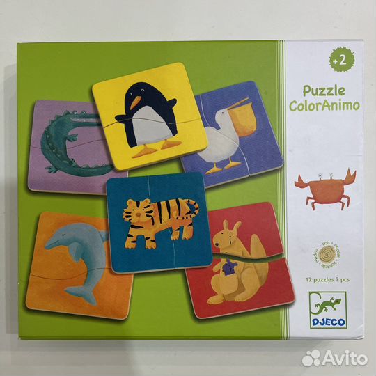 Деревянный пазл Djeco