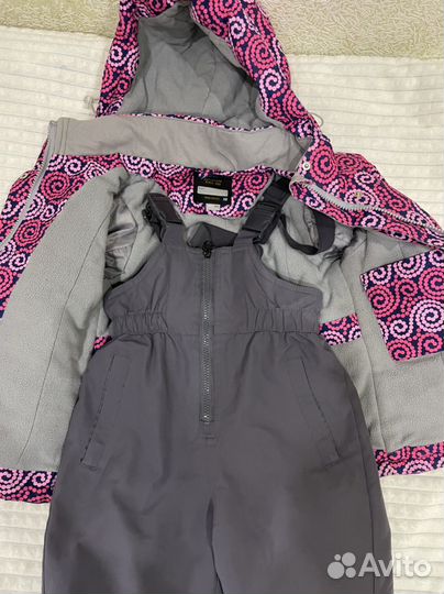 Зимний комбинезон для девочки 110