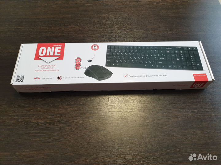 Беспроводная клавиатура и мышь