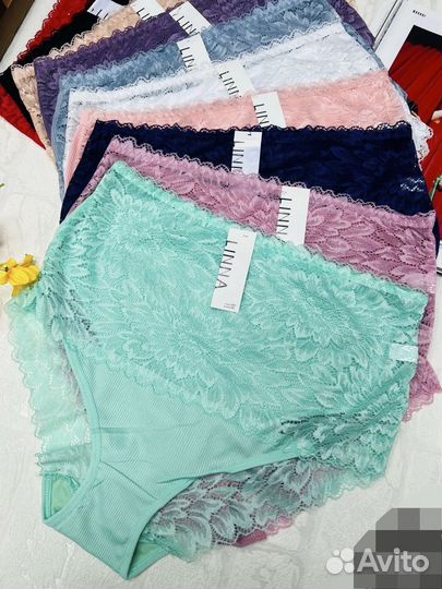 Трусы высокая посадка 10шт (size-50/52/54/56/58)