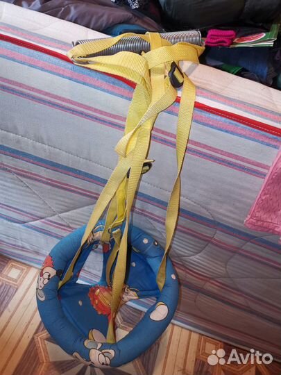 Детская качеля для куклы, прыгунок