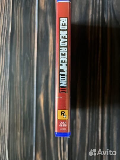 Red dead redemption 2 ps4 диск новый