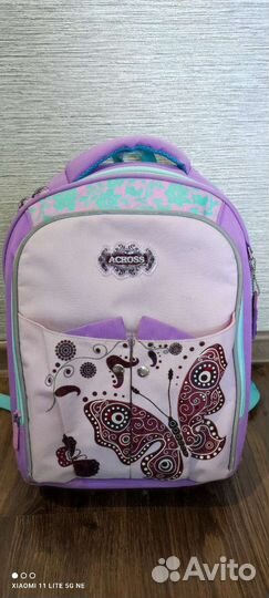 Рюкзак школьный для девочки бу