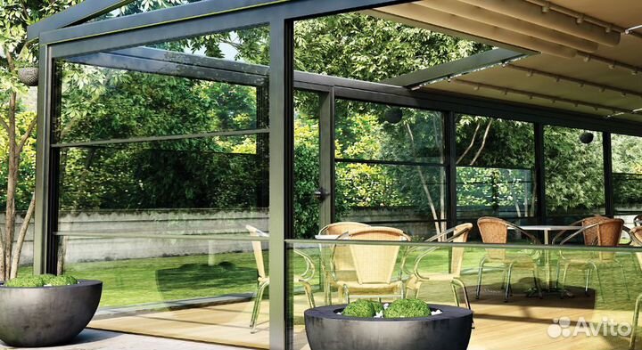 Безрамное остекление лоджий