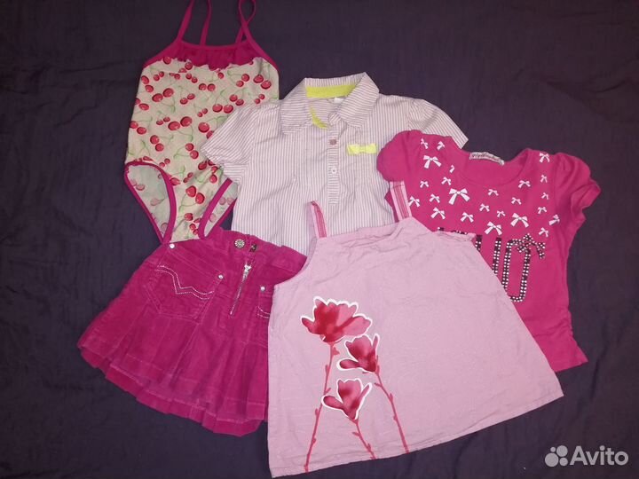 Пакет вещей на девочку 3-4 года