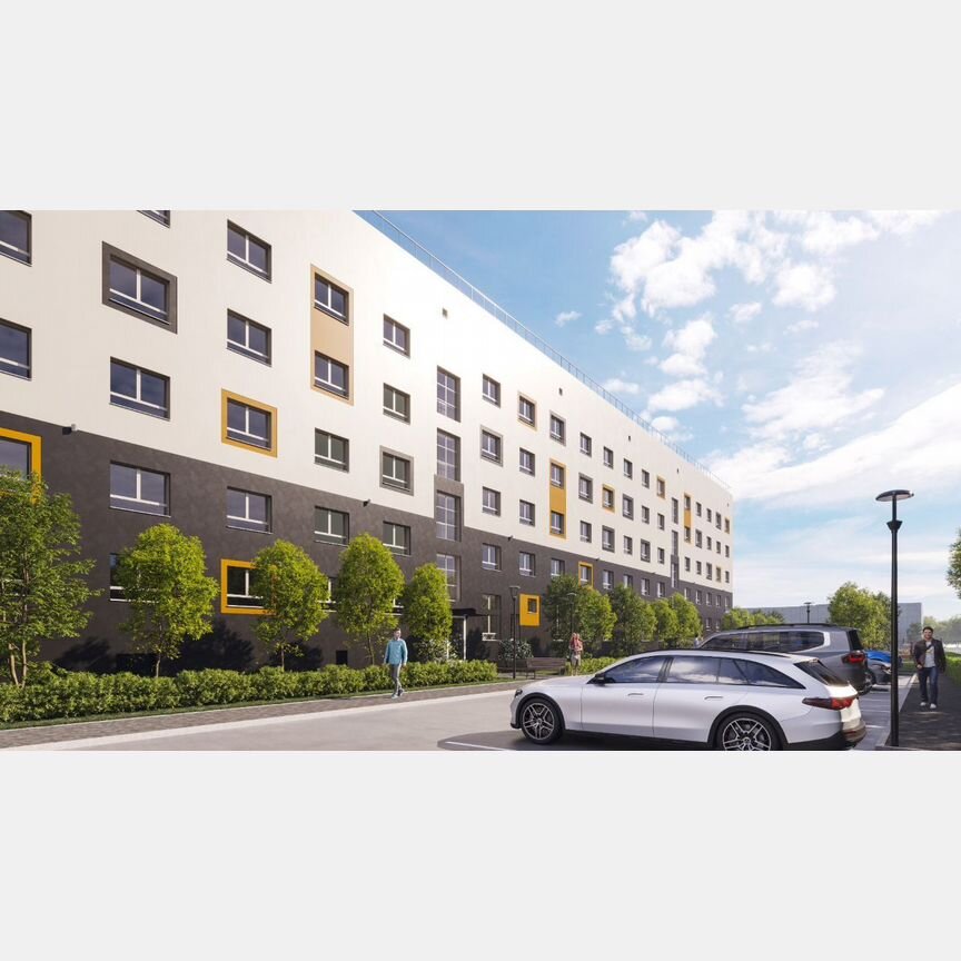 1-к. квартира, 34,5 м², 4/5 эт.