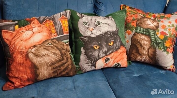 Наволочка декоративная, подушка - думка