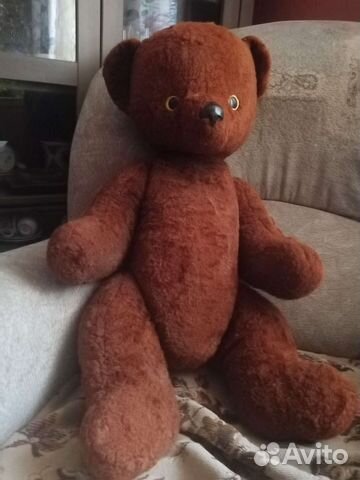 Медведь плюшевый СССР