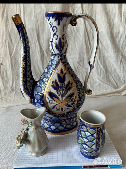 Сувениры кувшин и вазочка