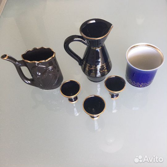 Кобальтовая посуда СССР