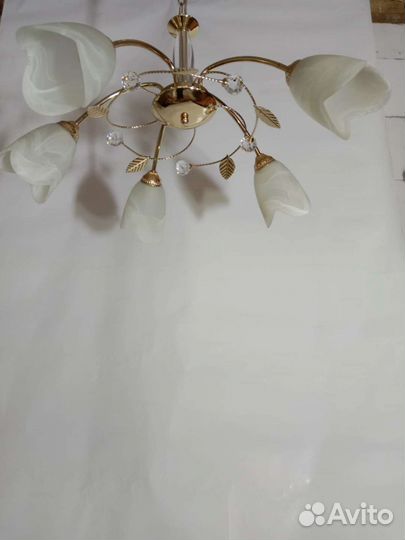 Люстра потолочная бу