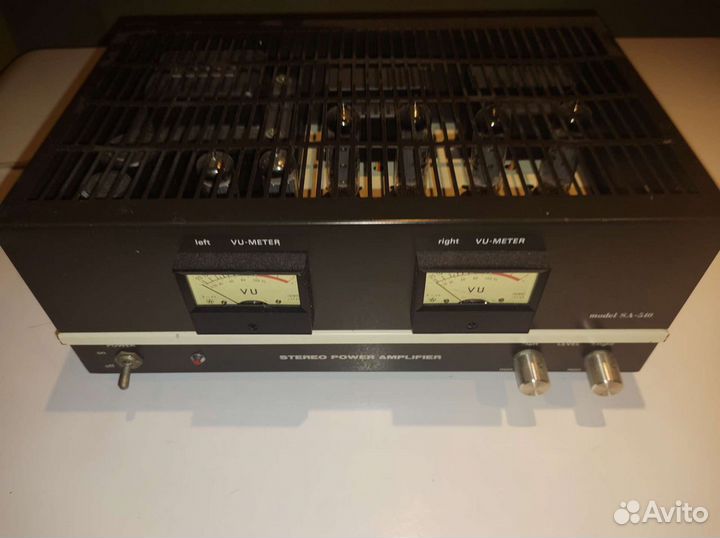 Усилитель ламповый S.E.L.& Pioneer SX-304b 1968год