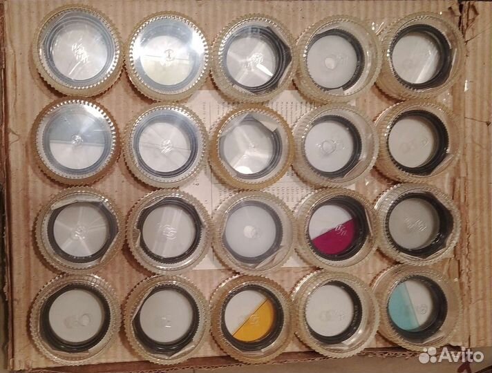 Фотонасадки эффектные светофильтры 20 шт