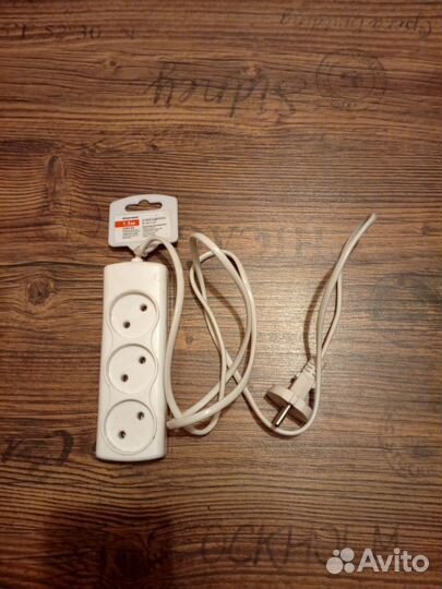 Сетевой удлинитель 1.5 метра
