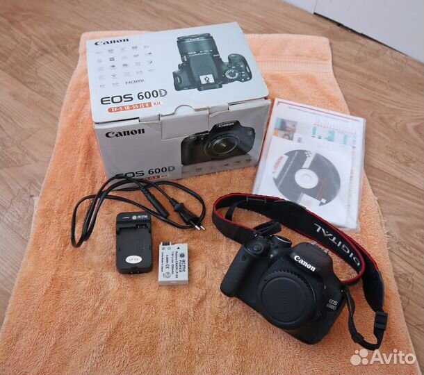 Canon 600D – легендарная кроп-зеркалка