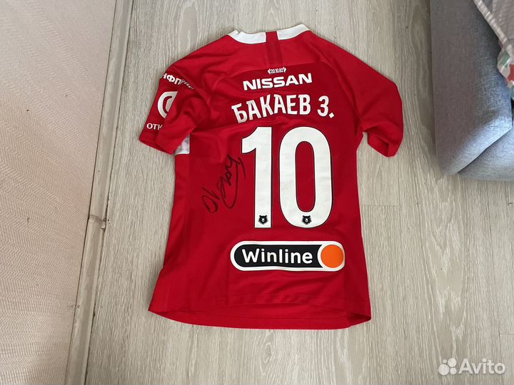 Игровая футболка спартак