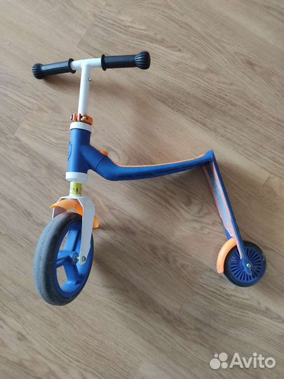 2в1 Беговел + самокат Scoot AND ride highway baby