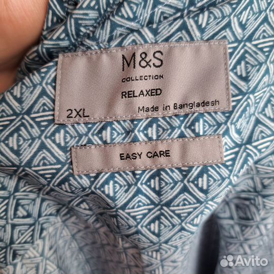 Рубашка мужская XXL M&S