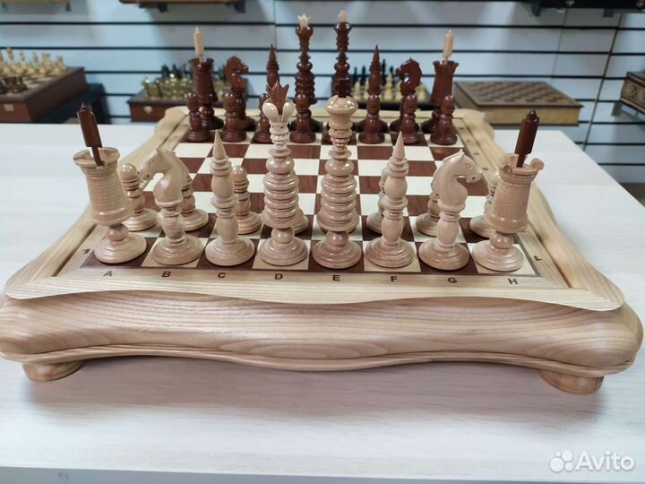 Шахматы Барлейкорн светлые