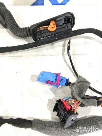 Проводка двери передняя левая skoda yeti 1 рест 1