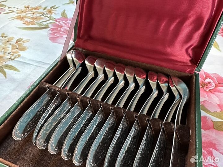 Набор чайных ложек СССР нержавейка