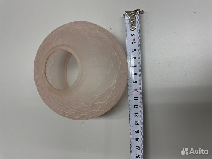 Плафоны для люстры стеклянные 6 шт