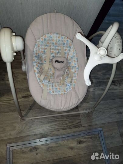 Детские электронные качели для новорожденных