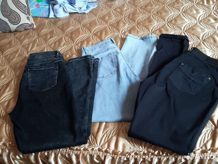 Джинсы, брюки. Женские, молодежные