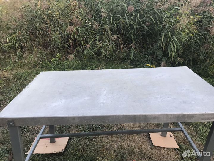 Стол из пищевого алюминия