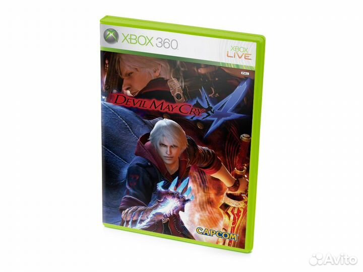 Devil May Cry 4, б/у, множ.царап., без обложки